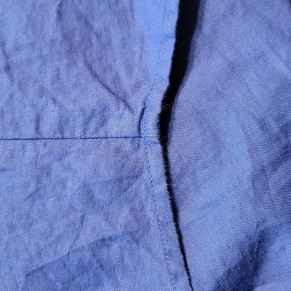Kasper Linen/cotton button down shirt size 6 - Picture 9 of 9